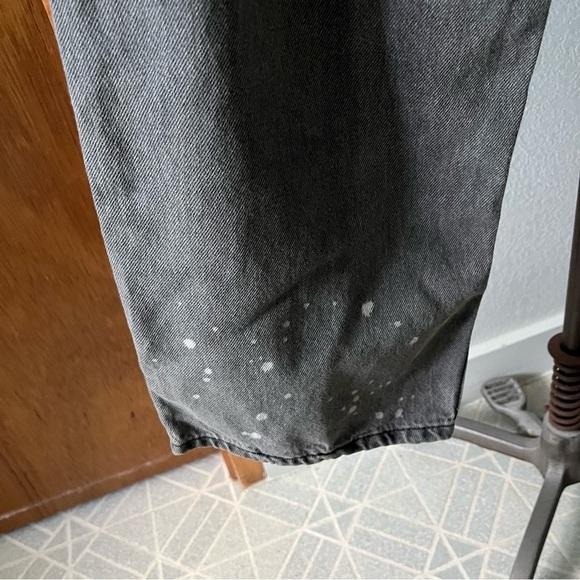 NEW LEVIS sz 32 LOW PRO Faded Gray Denim Jeans Mid Rise Straight Leg - Picture 6 of 12